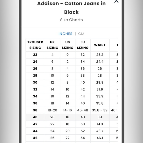 Lucy & Yak Addison jeans in organic twill size 40P- US 16 - Picture 13 of 16